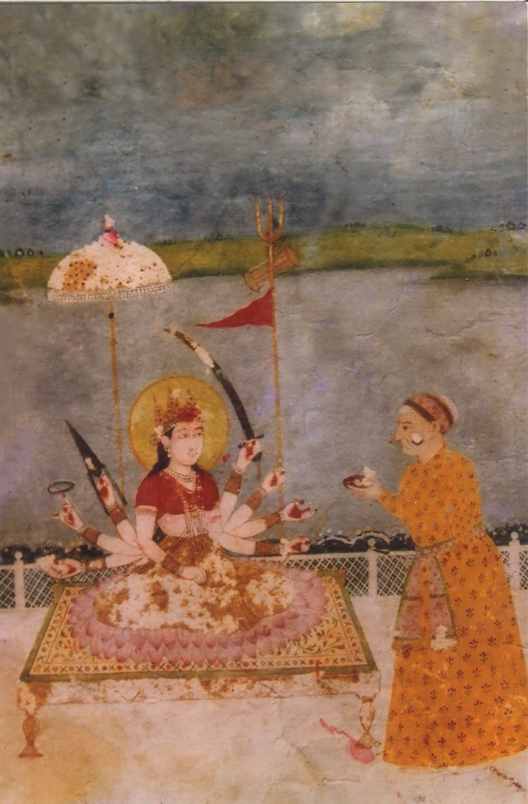 पूर्वज पंडित आनन्द राम का लघुचित्र